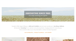 Desktop Screenshot of organicmilling.com
